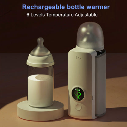 Portable universal bottle warmer - light, compact and efficient.