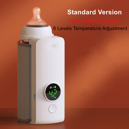 Portable universal bottle warmer - light, compact and efficient.